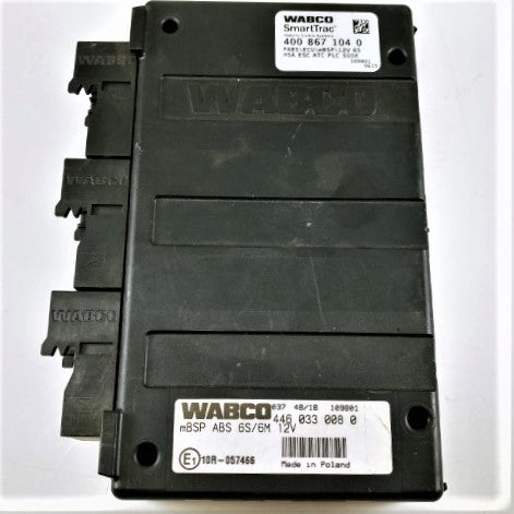 Meritor Wabco SmartTrac ABS ECU Controller *Damaged* - 400 867 104 0 (4704298270806)