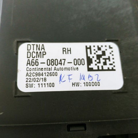 Damaged Freightliner RH Door Control Module - PN: A66-08047-000 (4731373125718)