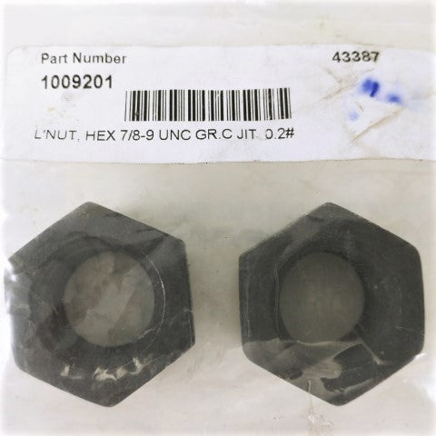 Set Of 2 Reyco Granning L'NUT, HEX 7/8-9 UNC GR.C JIT 0.2 - P/N: 1009201 (4735141511254)