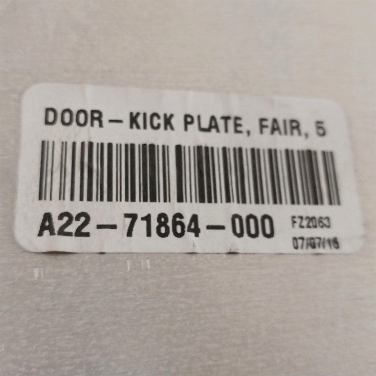 Used Freightliner Hinged Door Kick Plate - P/N: A22-71864-000 (6770158829654)