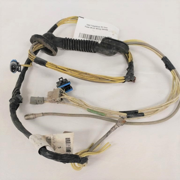 Used Freightliner RH Door Power Mirror Wiring Harness - P/N: A06-43062-001 (6770446270550)