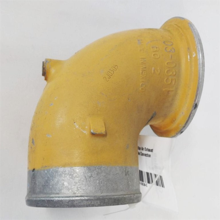 Used Caterpillar Air Exhaust Elbow Intake Connection  - P/N: 203-0351 (6770852134998)