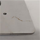 Damaged Polished Chrome Tail Lamp Bracket - P/N  A18-67470-000 (6613334032470)