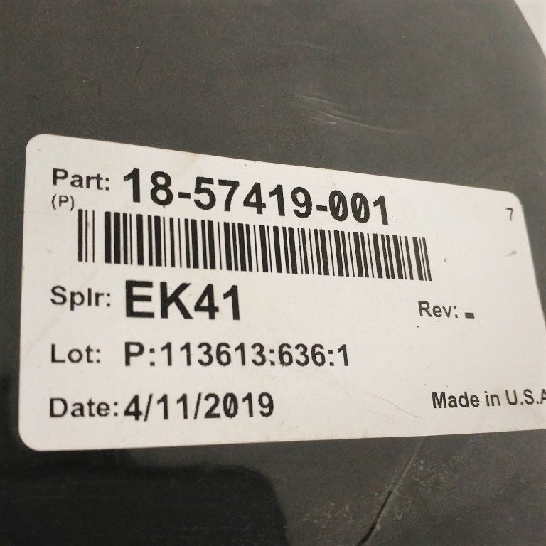 *Set of 2* FTL RH & LH RR RR Insulation - P/N  18-57419-000 / 18-57419-001 (6776259477590)