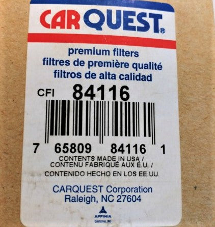 CARQUEST- 84116 FILTER (3939670589526)