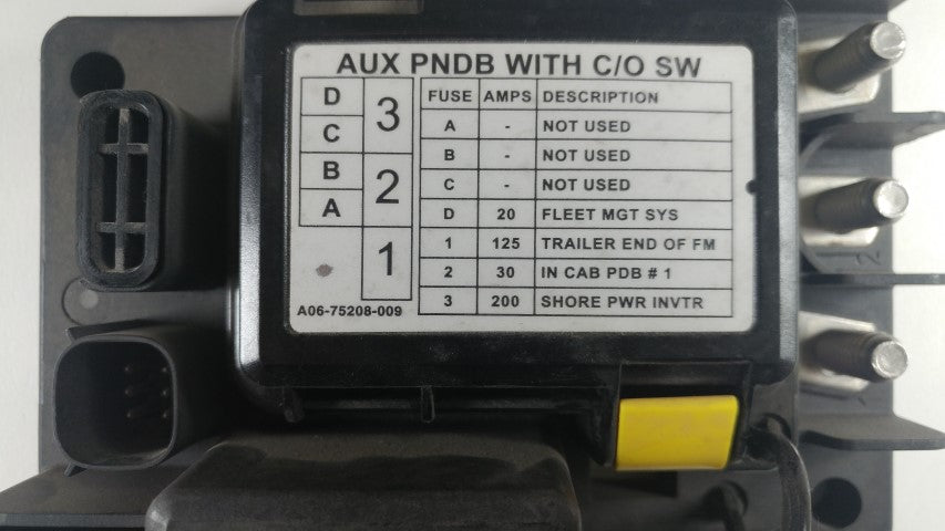 Freightliner Power Net Distribution Module AUX A06-75208-009, A66-03715-009 (3939715088470)