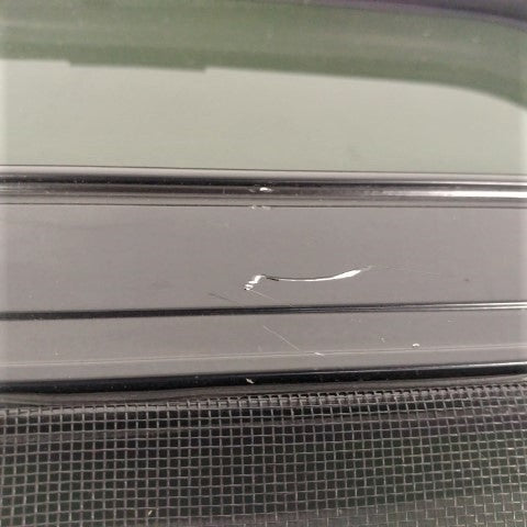 Damaged Walk Through Sleeper Vent Window Assembly - P/N  A18-63559-001 (6612610121814)