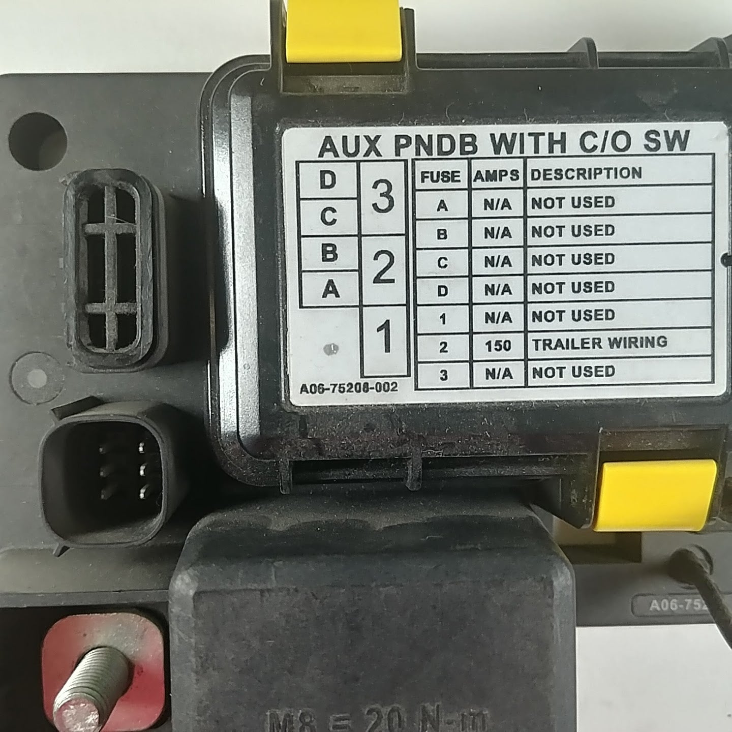 Littelfuse Power Harness Junction Box Aux. PNDB w/ A06-75208-002, A66-03715-002 (3939714564182)