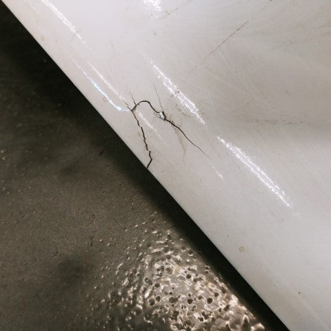 Cracked Freightliner M2 RH Under Cab Cover - P/N: 18-64132-001 (4845913112662)