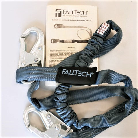 FallTech Internal 6' Shock Absorbing Lanyard - P/N: 8259 (4846646558806)
