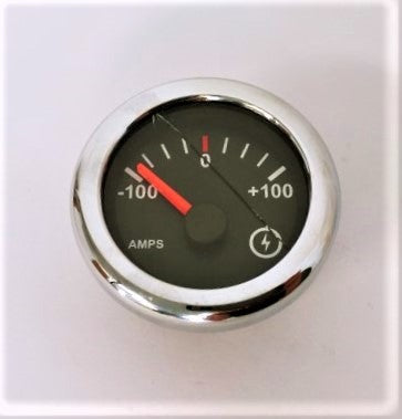 Freightliner 100 Amp Bright Ammeter Gauge Cracked Glass--A22-71514-002 (4847551971414)