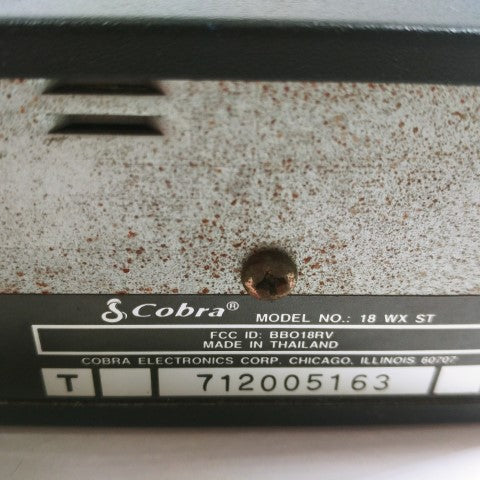 Cobra 18 WX ST II Compact CB Radio with Weather and Soundtracker - 18WXSTII (6741948989526)