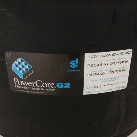 Power Core NFPA, G2 12 x 8 Air Cleaner - P/N: 03-42437-002 (6620800319574)