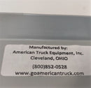 Damaged American Truck Body File Desk w/ MNTG Plate - 466FC (6620949020758)