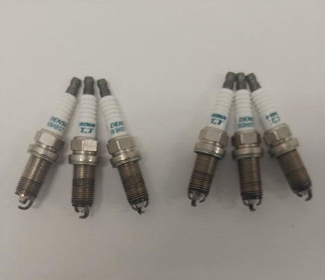 6-pc Denso 4705 Iridium TT Spark Plug for IKBH20TT - IKBH20TT Tune Up Kit (4013159841878)