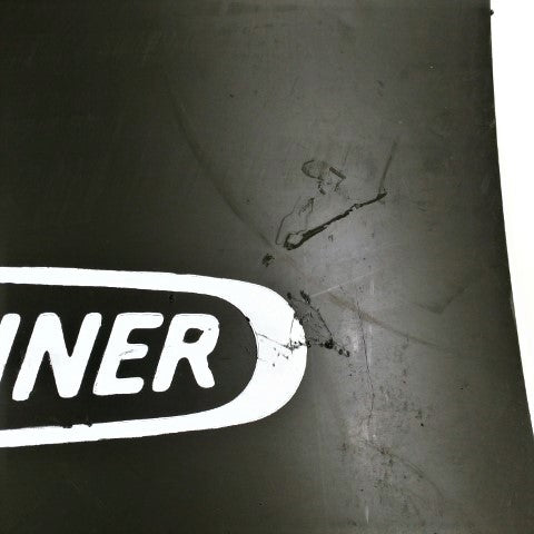 Freightliner LH Black Logo 24 In Plastic Mudflap - P/N: 22-69608-201 (4860485501014)