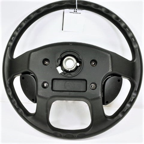 Freightliner Black Urethane Steering Wheel Assy - P/N: 14-15941-000 (4877854802006)