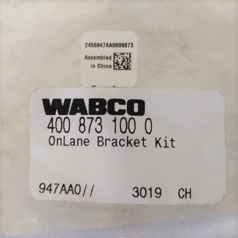 Wabco ST4 Lane Guidance Bracket - P/N  400 873 100 0 (6655913918550)