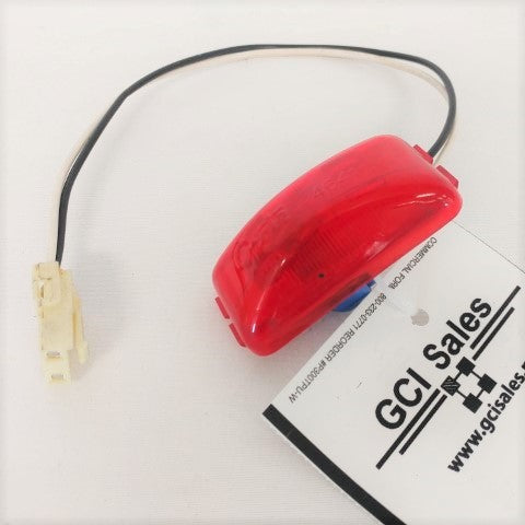 Used Grote Red 3" Marker Lamp Assembly w/ Grote Wiring Pigtail - P/N: 46412 (6629489344598)
