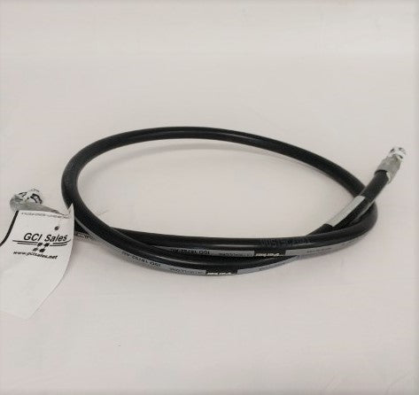 Parker 48" 487TC-4 Hose w/ 90 Short Drop & Straight Fitting - P/N: CLEPDI003 (6636100649046)