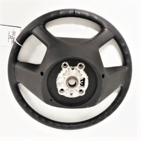 Used Freightliner Chrome Switch Leather Steering Wheel - P/N: A14-19802-002 (6816128008278)