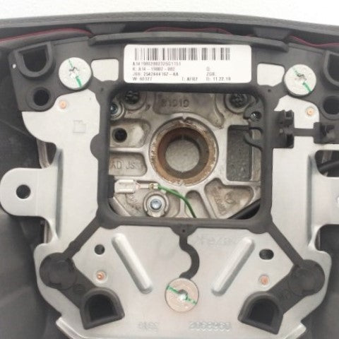 Freightliner Chrome Switch Leather Steering Wheel - P/N  A14-19802-002 (8005873041724)