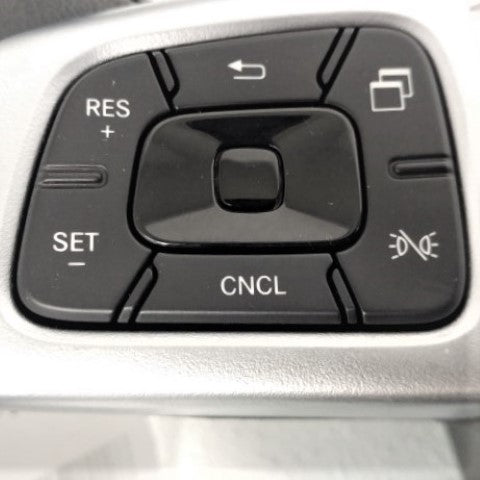 Freightliner Chrome Switch Leather Steering Wheel - P/N  A14-19802-002 (8005873041724)