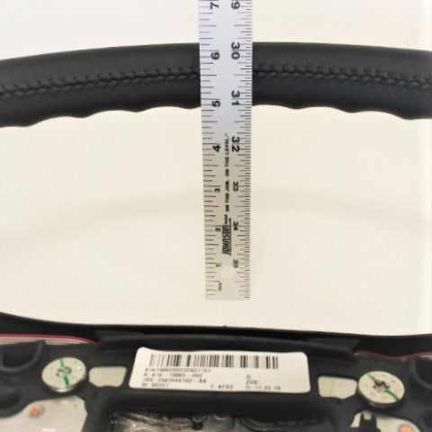 Freightliner Chrome Switch Leather Steering Wheel - P/N  A14-19802-002 (8005873041724)