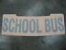 School Bus Decal Stickers Fluorescent Yellow (2) PN
