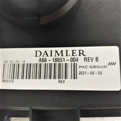 Daimler Control Module - P/N: A66-18651-004 (6818731163734)