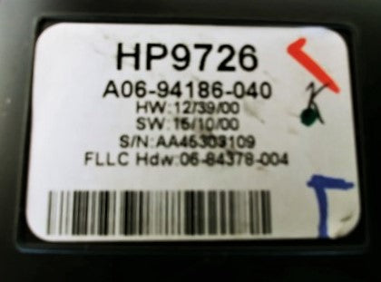 Damaged Freightliner Cascadia P3 Instrument Cluster--Metric--P/N  A06-94186-040 (4187459125334)