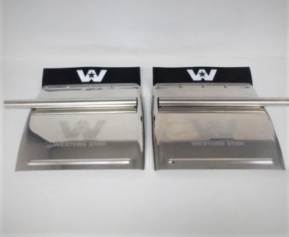 Western Star *Set of 2* 304 SS Standard Mount 1/4 Fender - P/N  22-74107-001 (6700455100502)