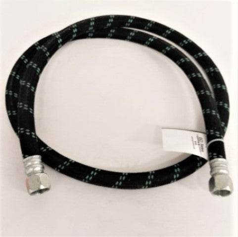 Used Parker 101" 213-16 Fiber/Steel Braided Hose w/ Swivel End Fittings (6643458146390)