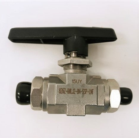 New Parker Stainless Inline 2-Way Ball Valve - 8Z6Z-B8LJ2-BN-SSP-LNF (4287058903126)