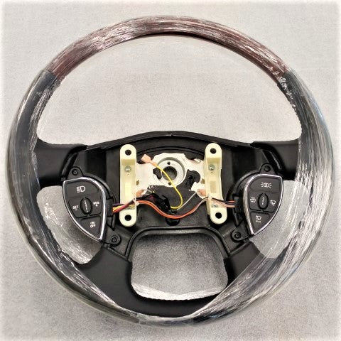 Freightliner 18 IN Wood Smart Steering Wheel - P/N: 14-19761-002 (4934179455062)