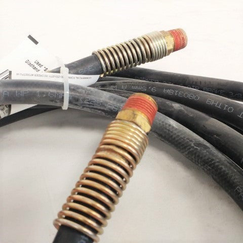 Used *Set of 2* PKR 144" Gladhand Air Line w/ Gladhand - P/N: 12-20821-144 (6653572743254)