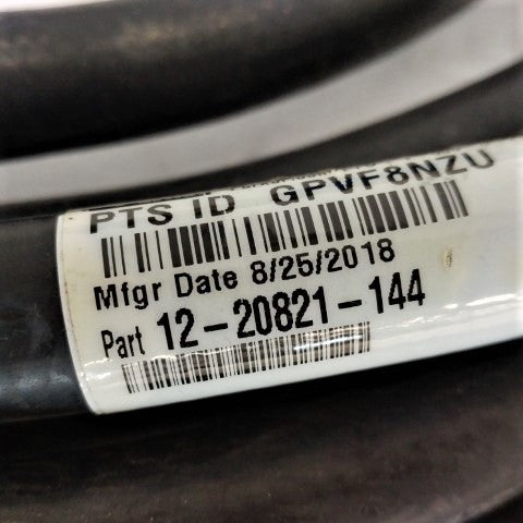 Used *Set of 2* PKR 144" Gladhand Air Line w/ Gladhand - P/N: 12-20821-144 (6653572743254)