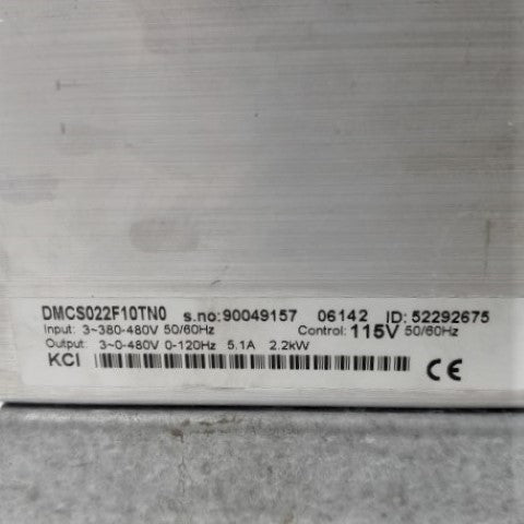 *For Parts* Dynadrive 022 Frequency Inverter - DMCS022F10TN0 (4948979253334)