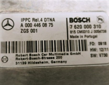 Used Mercedes-Benz IPPC DTNA ECU Control Unit P/N: A 000 446 08 75. (4352161120342)