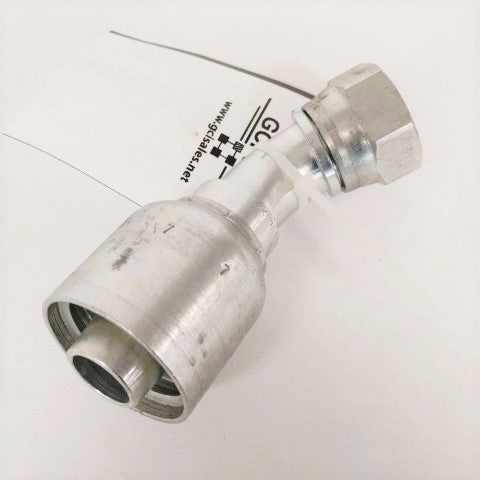 Parker 45° Short Drop Hydraulic Hose Fitting - P/N: 13771-16-16 (6666643865686)