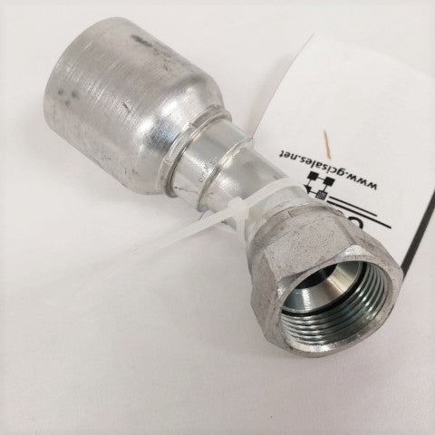 Parker 45° Short Drop Hydraulic Hose Fitting - P/N: 13771-16-16 (6666643865686)