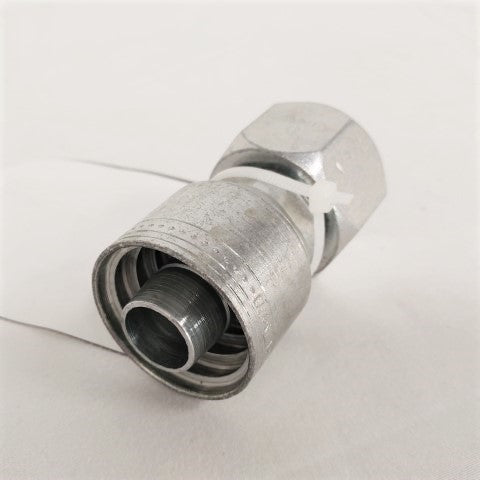 Eaton Rigid 1¼"MPT 3/4" Hose Straight Crimp Fitting - P/N: 10643-16-12 (6666042114134)