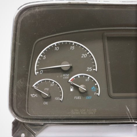 Freightliner 6-Gauge Instrument Cluster-km/h (Some Damage) - P/N  A22-75412-011 (4375335960662)