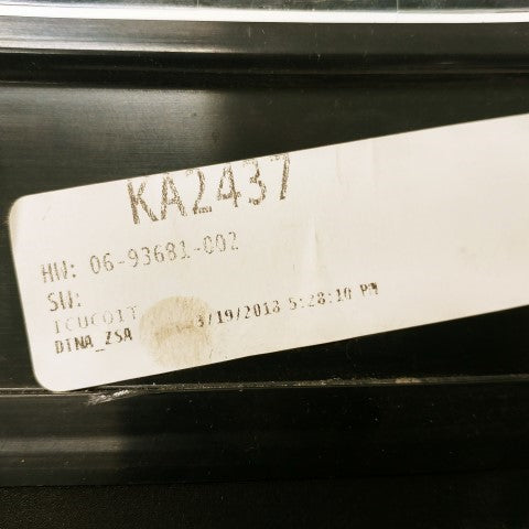 Damaged Freightliner 6-Gauge Instrument Cluster-km/h - P/N: A22-75412-010, 110 (4378350026838)