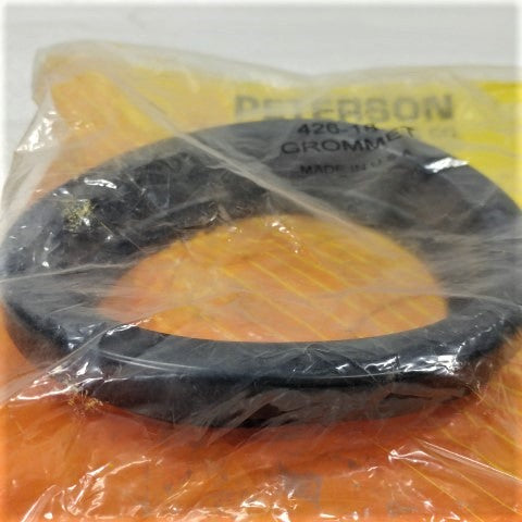 Peterson 4" Round Black PVC Grommet P/N  426-18 (4963335077974)