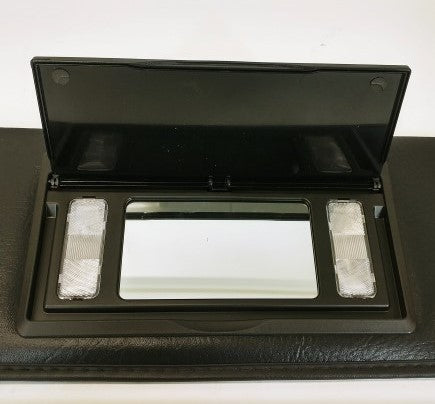 Freightliner LH Vanity Black Interior Sun Visor - P/N: A22-68485-041 (4384705904726)