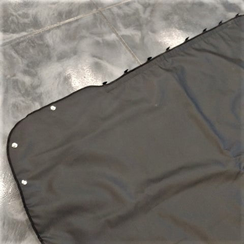 Freightliner Black Insulated Sleeper Curtain (4964094345302)