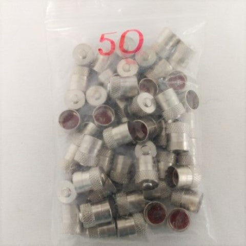 *Lot of 50* Freightliner Valve Stem w/ Bend, w/ Hardware, & Cap - P/N  TR573 (6741310799958)