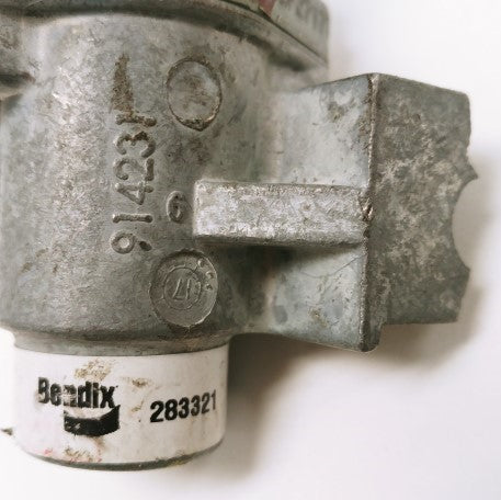 Damaged Bendix Double Check Air Valve - P/N 283321