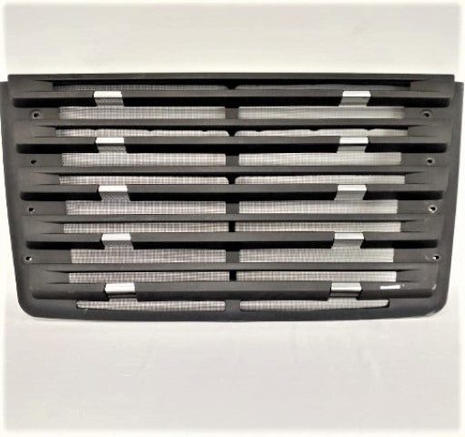 Used Freightliner Radiator Mount Grille w/ Bright Accents - P/N: A17-18928-025 (6741176942678)